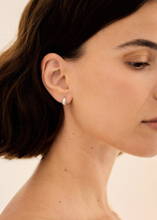 Curved Form Hoops Mini