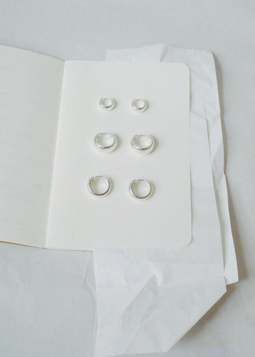 Curved Form Hoops Mini